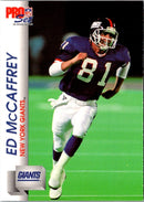 1992 Pro Set Ed McCaffrey