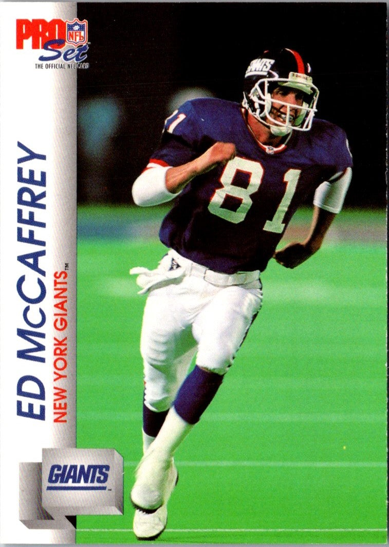 1992 Pro Set Ed McCaffrey