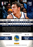 2012 Panini Threads David Lee #43