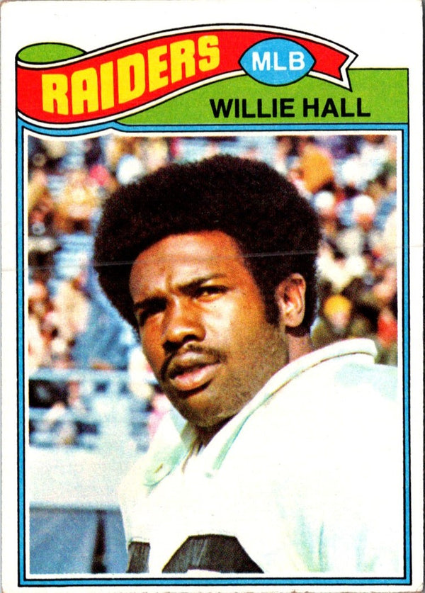 1977 Topps Willie Hall #198 Rookie