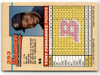 1992 Bowman Tony Fernandez #293