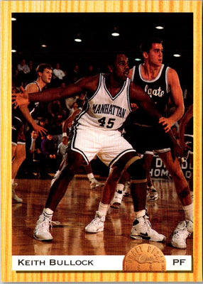 1993 Classic Draft Picks Gold Keith Bullock #84