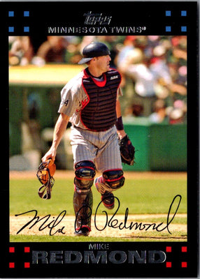 2007 Topps Red Back Mike Redmond #198
