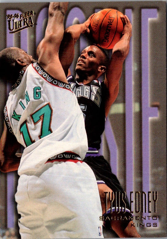 1995 Ultra Tyus Edney #271 Rookie