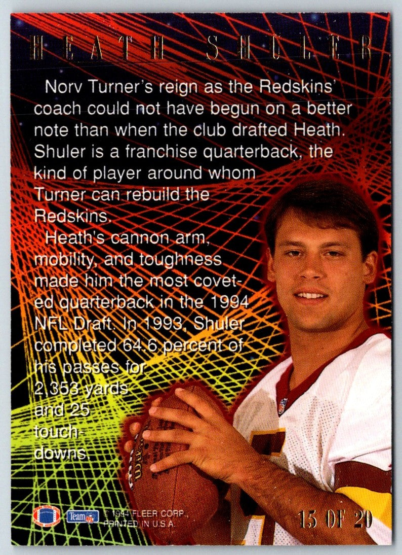 1994 Fleer Heath Shuler