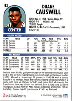 1994 Hoops Duane Causwell #183