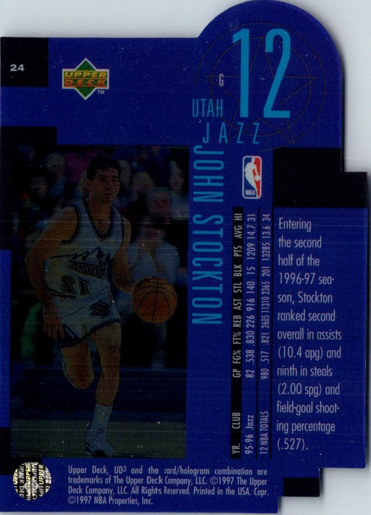 1996 Upper Deck UD3 John Stockton