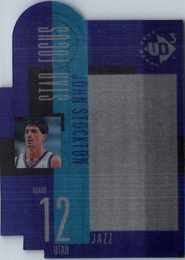 1996 Upper Deck UD3 John Stockton #24