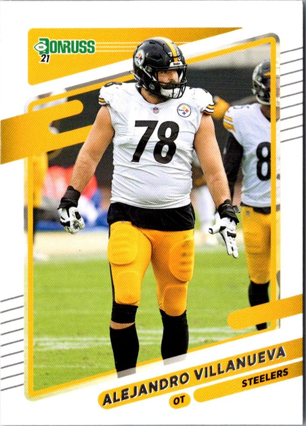 2021 Donruss Alejandro Villanueva #24