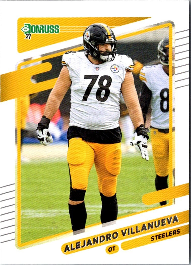 2021 Donruss Alejandro Villanueva