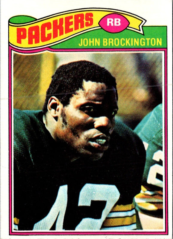 1977 Topps John Brockington #166