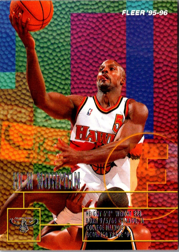 1995 Fleer Ken Norman #204