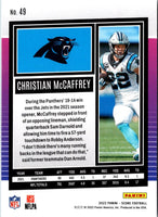 2022 Score Christian McCaffrey #49