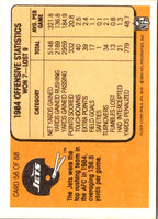 1985 Fleer Team Action Following Through for Three Points (1985 Schedule) #18