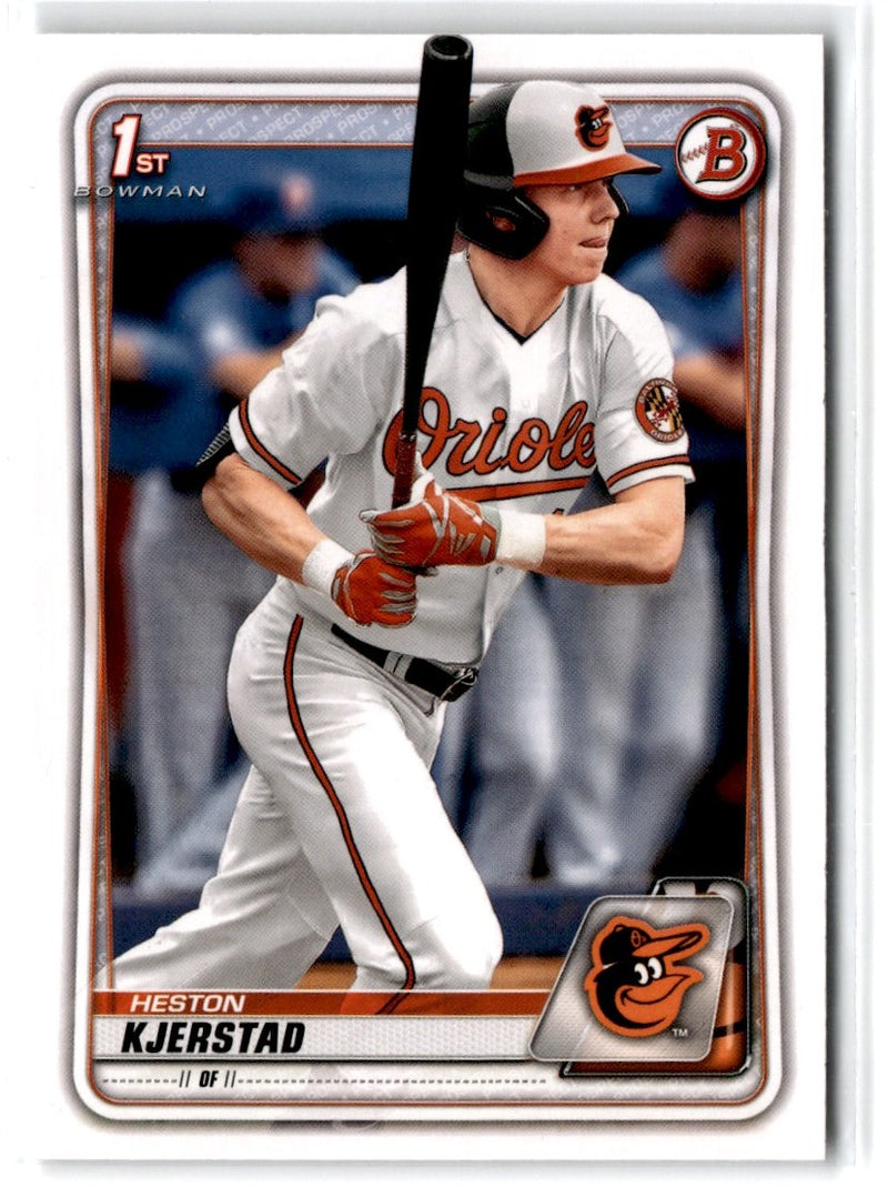 2020 Bowman Draft Heston Kjerstad