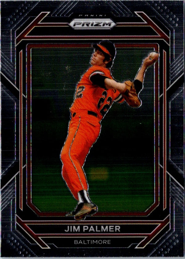 2023 Panini Prizm Blue Ice Jim Palmer #255