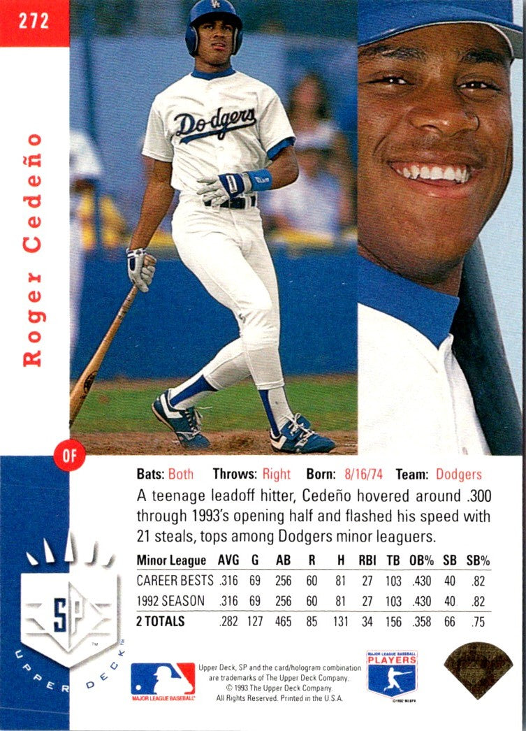 1993 SP Roger Cedeno