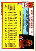1992 Topps Gold Joe Dumars #347
