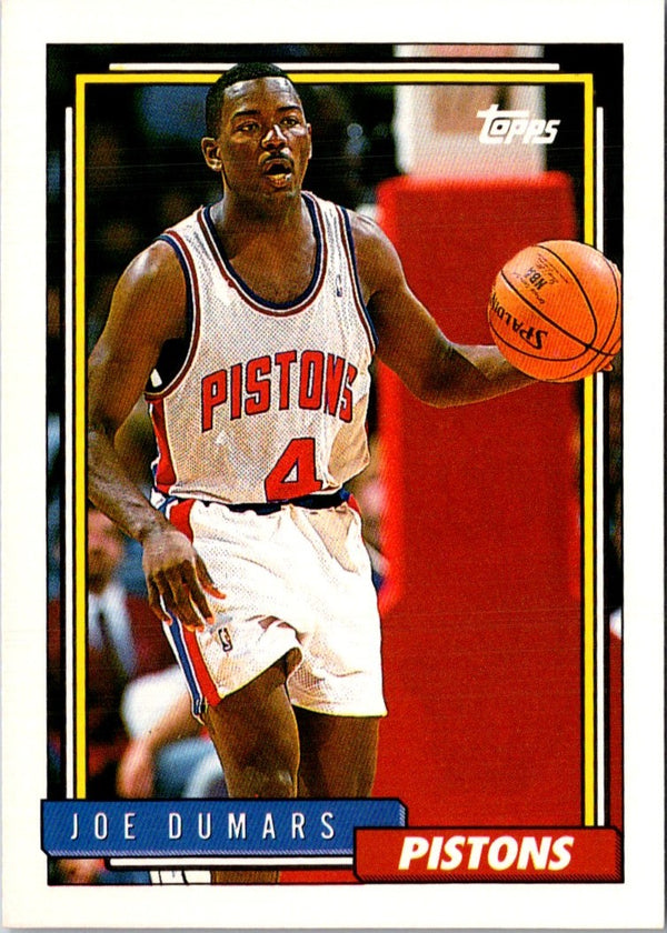 1992 Topps Gold Joe Dumars #347