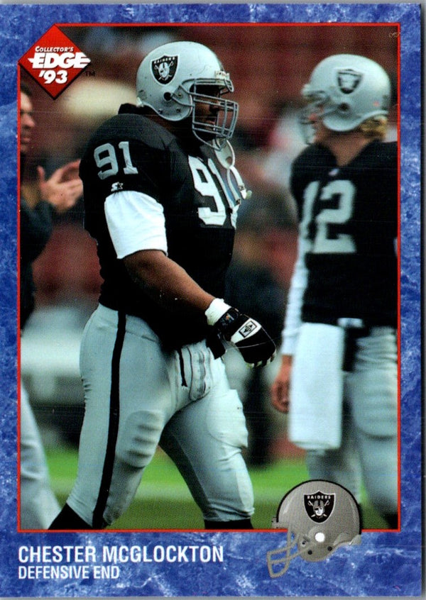 1993 Collector's Edge Chester McGlockton #195