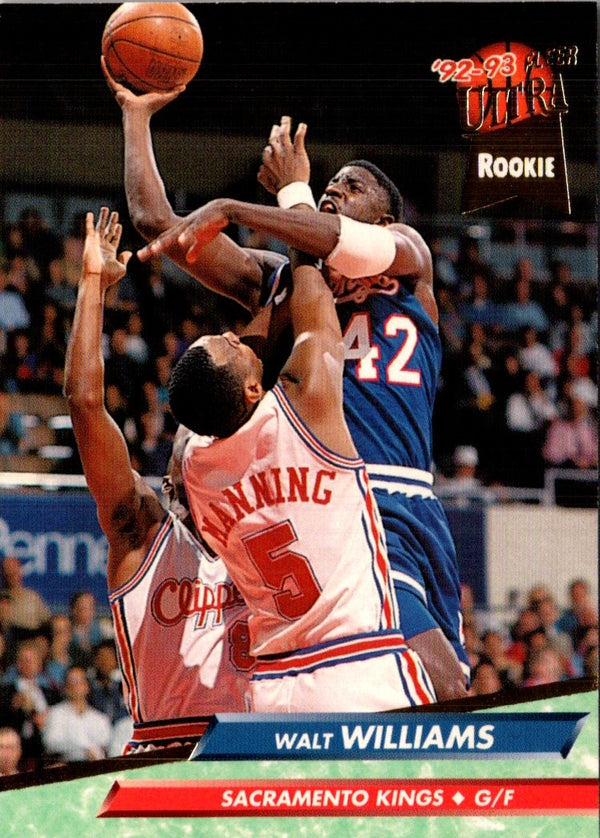 1992 Ultra Walt Williams #352 Rookie
