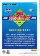 2022 Score 1992 Throwback Rookie Pink Breece Hall