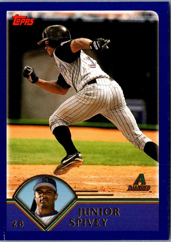 2003 Topps Home Team Advantage Junior Spivey #227