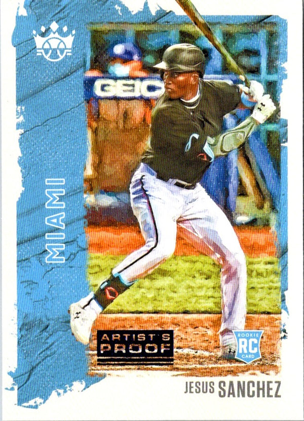 2021 Panini Diamond Kings Artist Proof Blue Jesus Sanchez #49