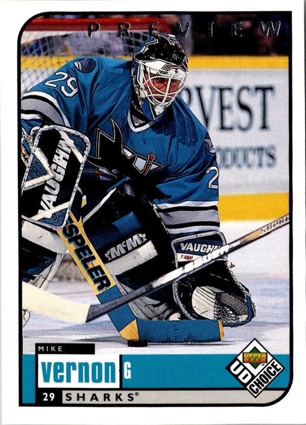 1998 UD Choice Preview Mike Vernon #177
