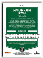 2021 Donruss Holo Red Hyun-Jin Ryu #167