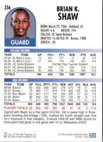 1994 Hoops Brian Shaw #356