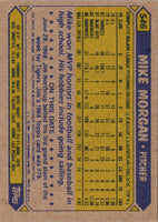 1987 Topps Mike Morgan #546
