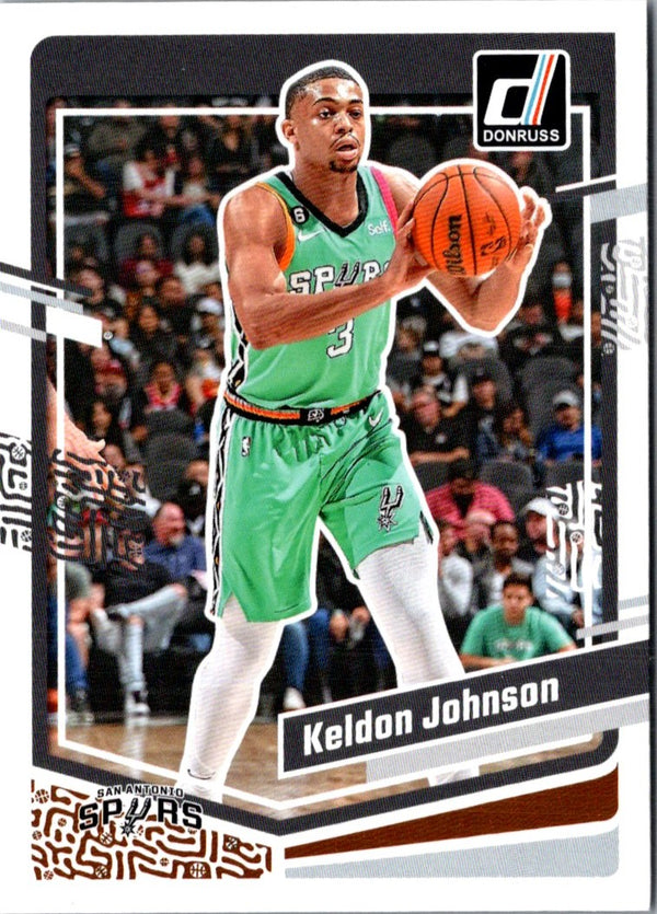 2023 Donruss Keldon Johnson #50