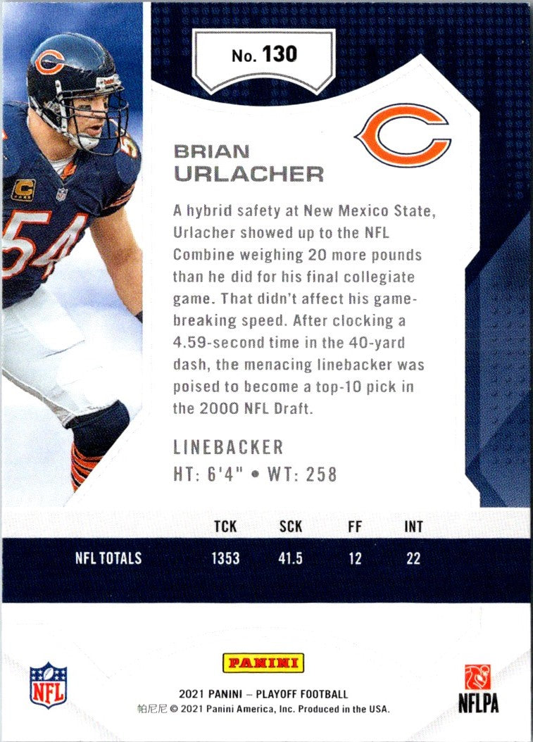 2021 Panini Playoff Brian Urlacher