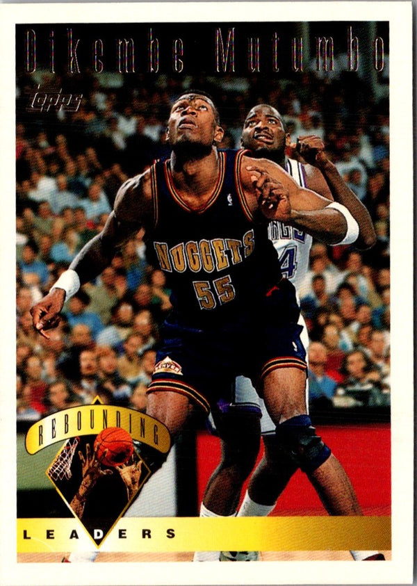 1995 Topps Dikembe Mutombo #12