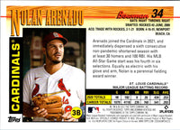 2021 Bowman Heritage Nolan Arenado #34