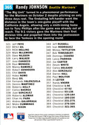 1996 Collector's Choice Randy Johnson