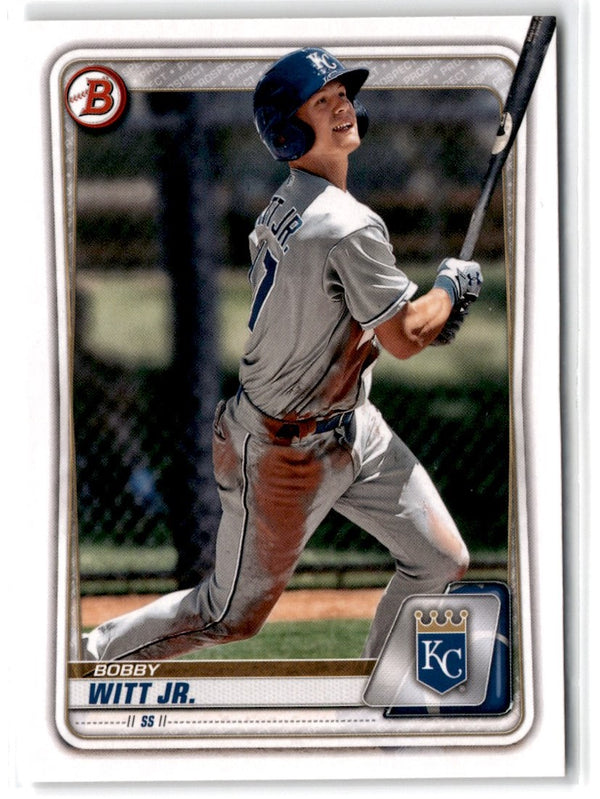 2020 Bowman Draft Bobby Witt Jr. #BD-152