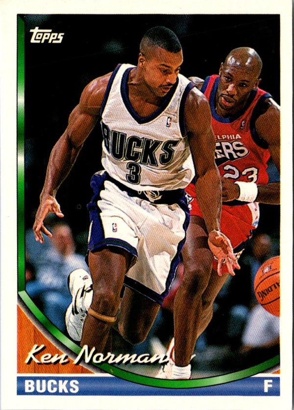 1993 Topps Ken Norman #321