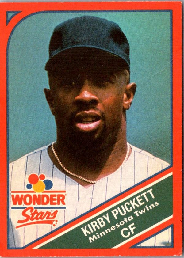 1990 Topps Heads Up Kirby Puckett #20