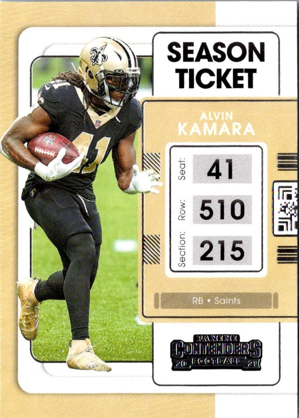 2021 Panini Contenders Alvin Kamara #71