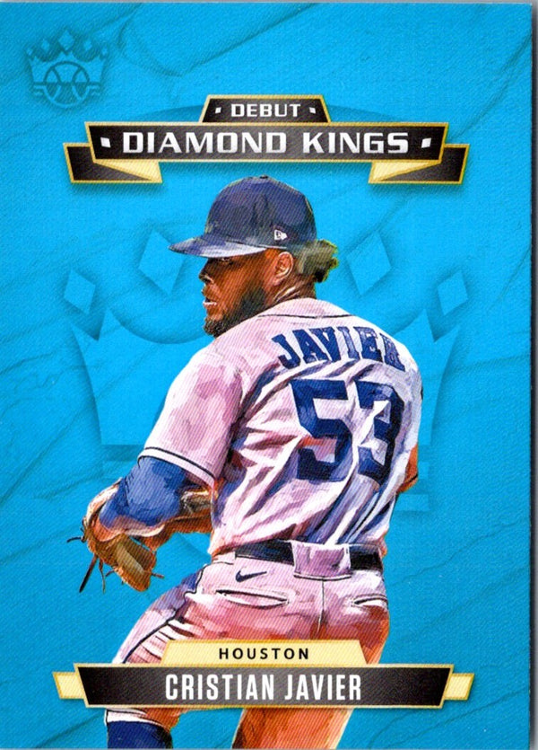 2021 Panini Chronicles Phoenix Blue Velocity Cristian Javier #16