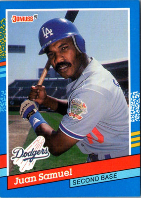 1991 Donruss Juan Samuel #62