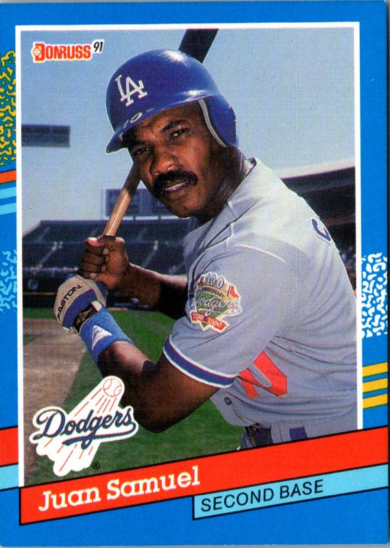 1991 Donruss Juan Samuel #62