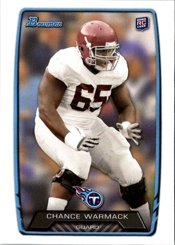 2013 Bowman Chance Warmack #169