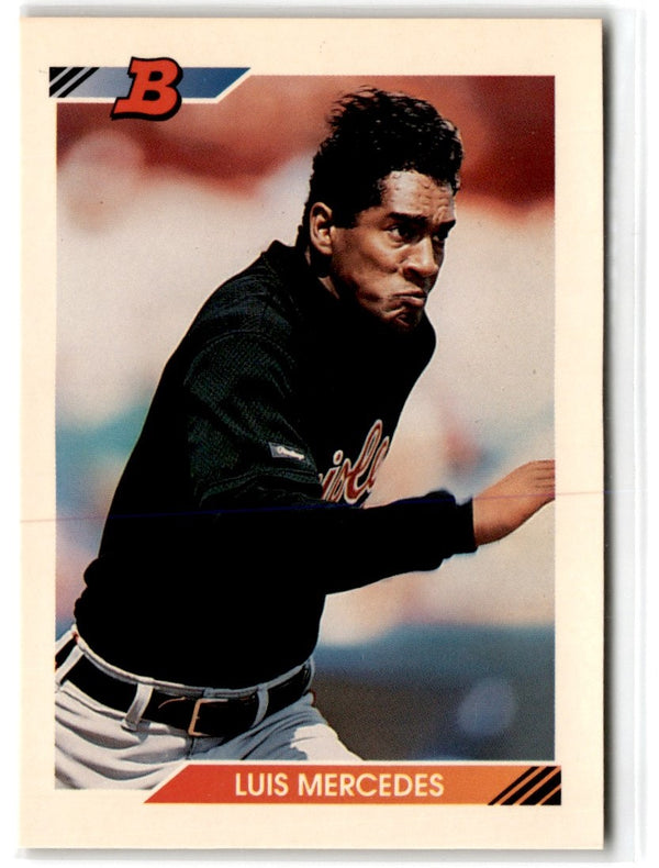 1992 Bowman Luis Mercedes #163