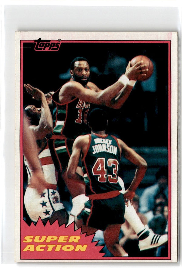 1981 Topps Bob Lanier #25