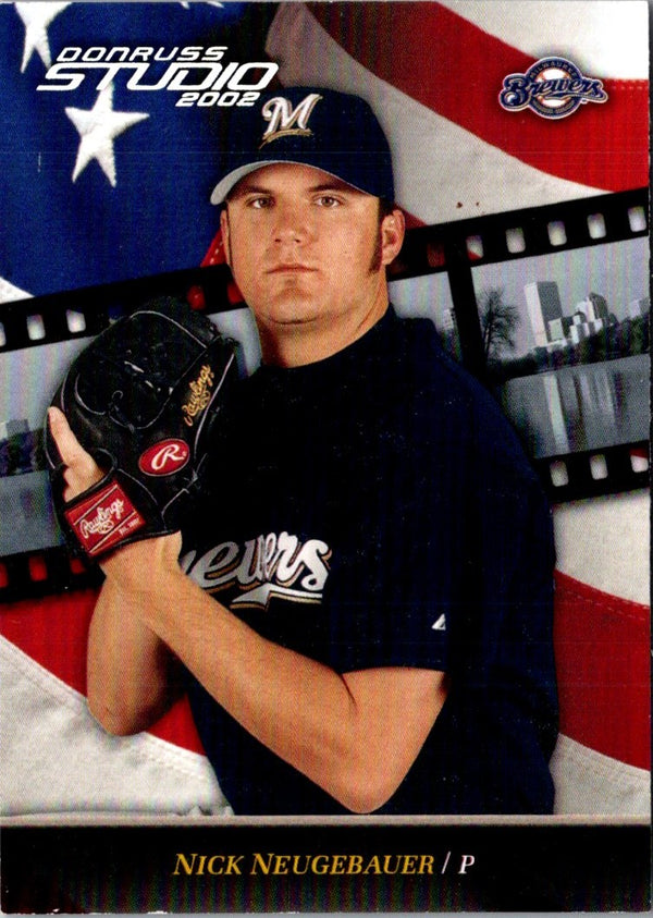 2002 Donruss Studio Nick Neugebauer #158