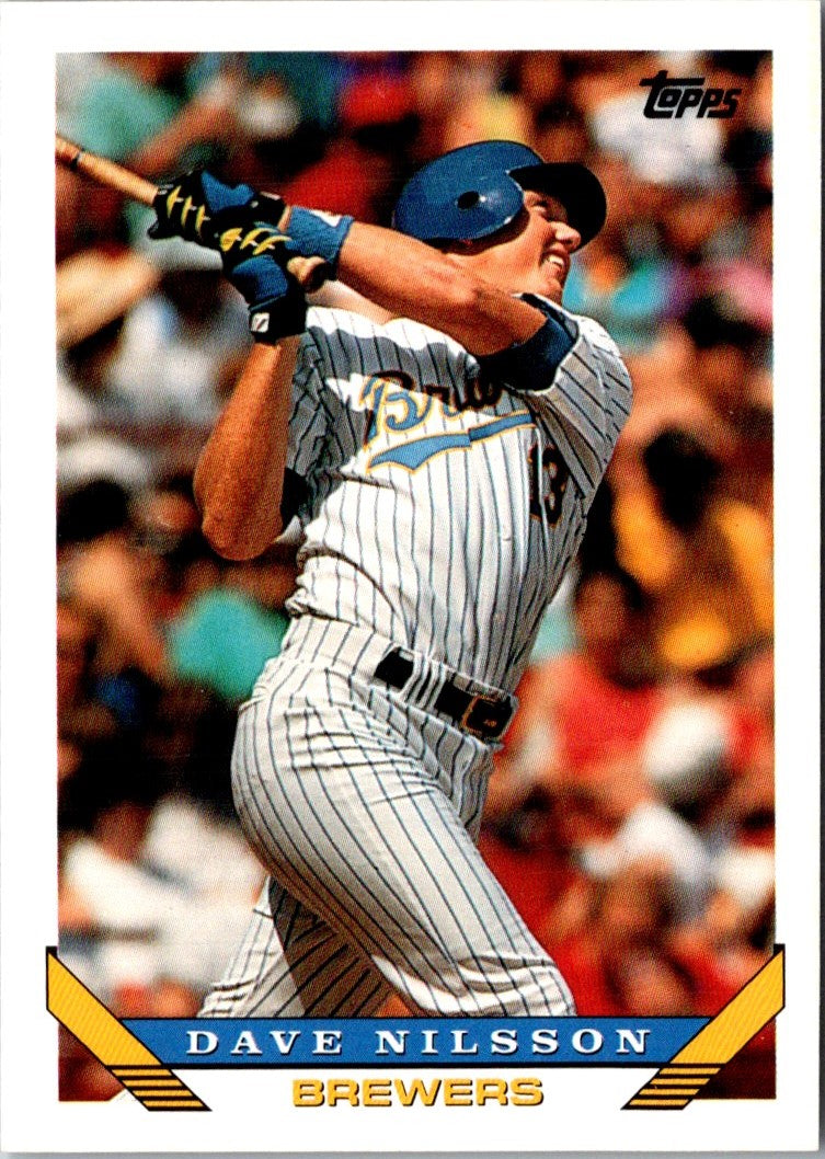 1993 Topps Inaugural Marlins Dave Nilsson