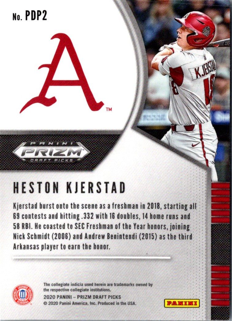 2020 Panini Contenders Draft Pick Ticket 2 Heston Kjerstad